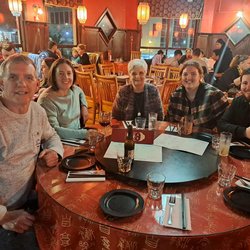Club Anniversary dinner at Laughing Buddha