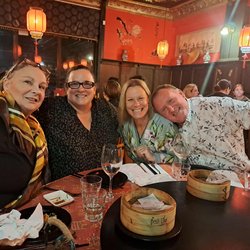 Club Anniversary dinner at Laughing Buddha